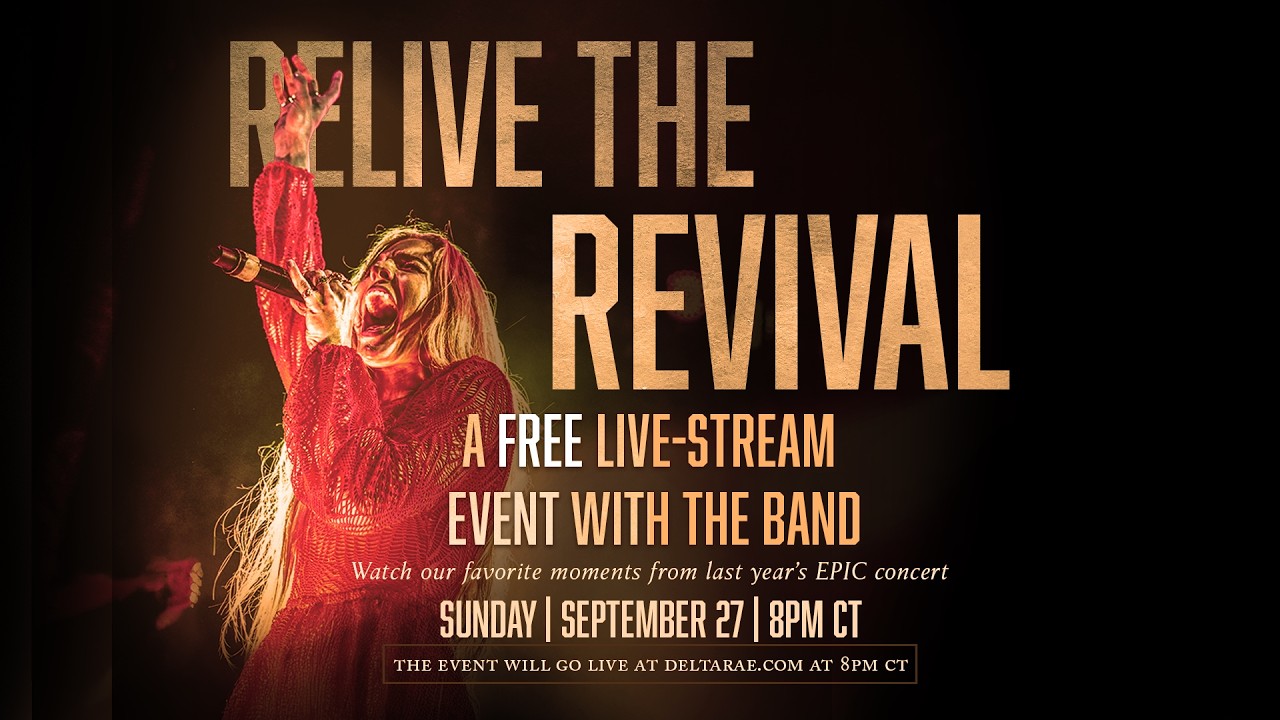Relive The Revival: a free live-stream with Delta Rae